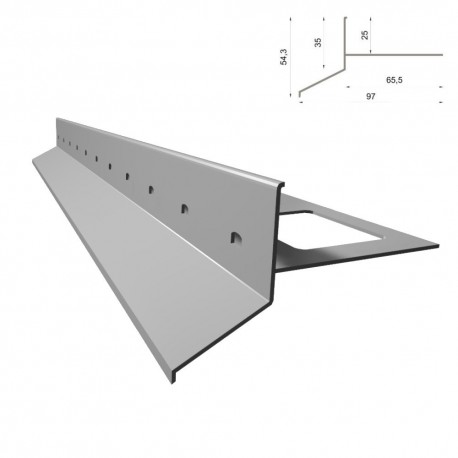 Traufenprofile D25